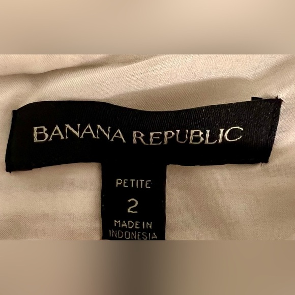 Banana Republic cream black Aztec tweed skater mini skirt lined zip back size 2 - Picture 7 of 9